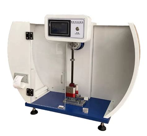 polymer impact testing|plastic impact pendulum tester.